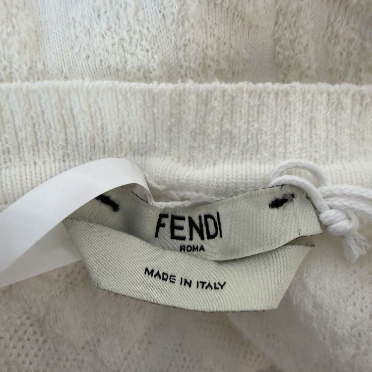 Fendi Fendi FF Pattern Midi Dress Size IT 42 Size M / US 6-8 / IT 42-44 - 3 Thumbnail