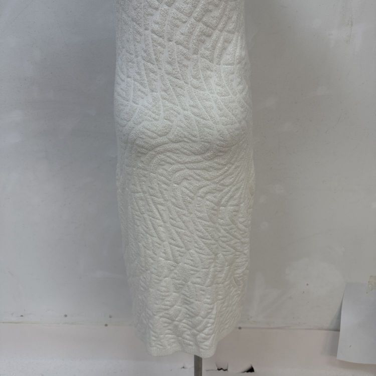 Fendi Fendi FF Pattern Midi Dress Size IT 42 Size M / US 6-8 / IT 42-44 - 9 Thumbnail