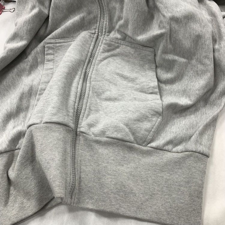 Maison Margiela Maison Margiela Gray Zip-Up Hoodie Size IT 38 Size XS / US 0-2 / IT 36-38 - 6 Thumbnail