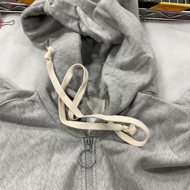 Maison Margiela Maison Margiela Gray Zip-Up Hoodie Size IT 38 Size XS / US 0-2 / IT 36-38 - 8 Thumbnail