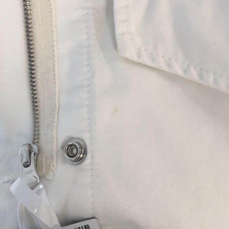 MM6 MM6 Maison Margiela White Cotton Jacket Size 36 Size XS / US 0-2 / IT 36-38 - 13 Thumbnail