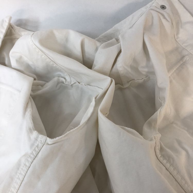 MM6 MM6 Maison Margiela White Cotton Jacket Size 36 Size XS / US 0-2 / IT 36-38 - 10 Thumbnail