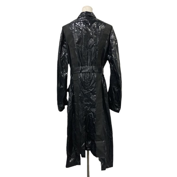 Maison Margiela Maison Margiela Glossy Coated Trench Coat Size 36 Size XS / US 0-2 / IT 36-38 - 2 Thumbnail