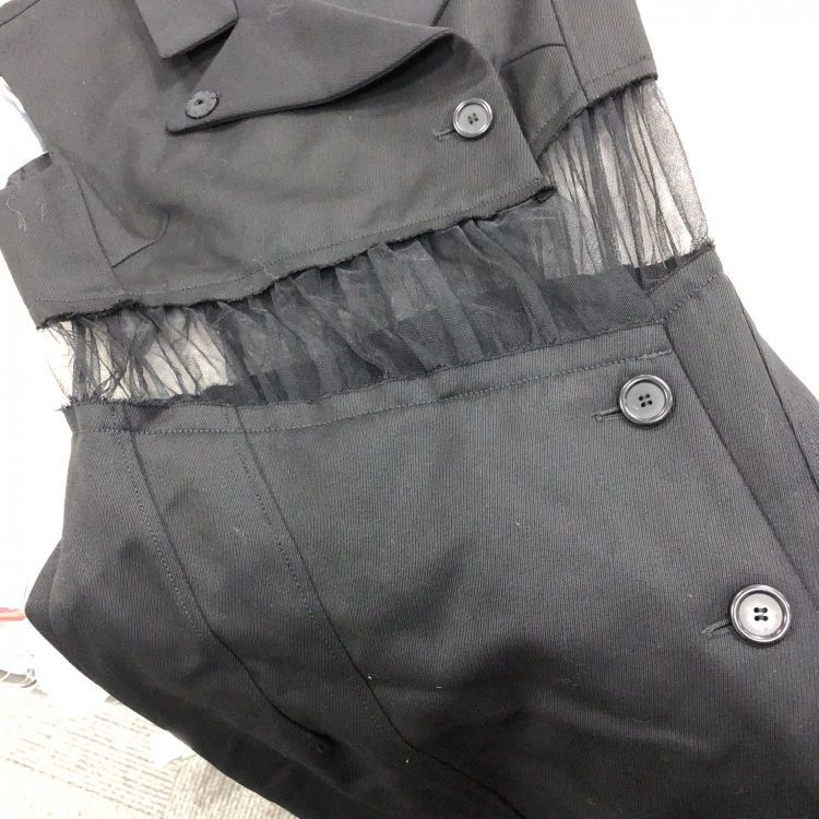 Maison Margiela Maison Margiela Tulle Panel Midi Dress Size 38 Size XS / US 0-2 / IT 36-38 - 7 Thumbnail