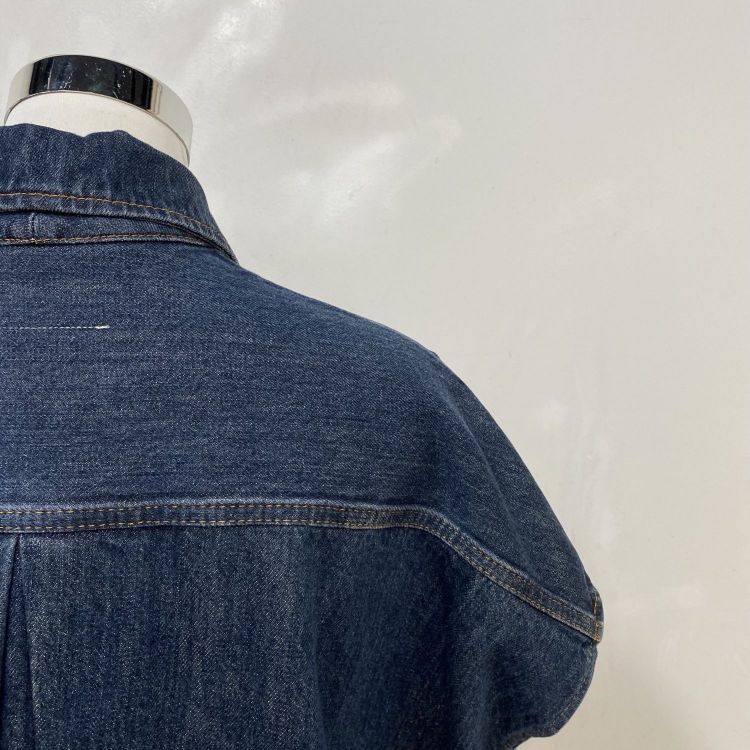 MM6 MM6 Maison Margiela Dark Denim Vest Size 36 Size XS / US 0-2 / IT 36-38 - 9 Thumbnail