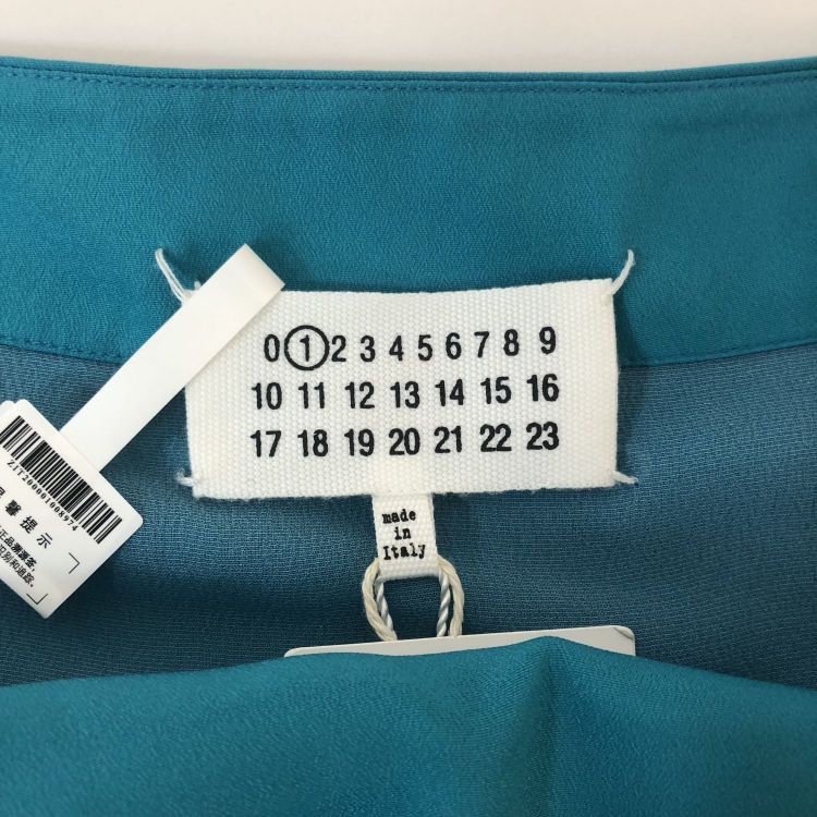 Maison Margiela Maison Margiela Teal Sleeveless Boat Neck Top Size 38 Size XS / US 0-2 / IT 36-38 - 3 Thumbnail