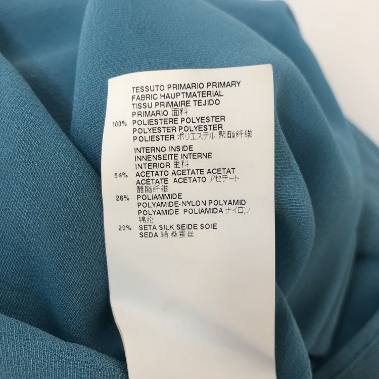 Maison Margiela Maison Margiela Teal Sleeveless Boat Neck Top Size 38 Size XS / US 0-2 / IT 36-38 - 5 Thumbnail