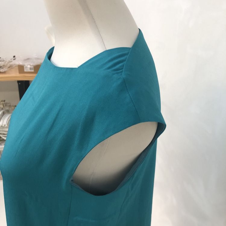Maison Margiela Maison Margiela Teal Sleeveless Boat Neck Top Size 38 Size XS / US 0-2 / IT 36-38 - 7 Thumbnail