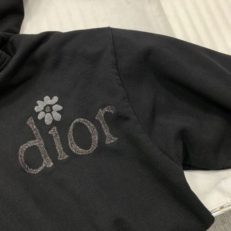 Dior Dior Flower Hoodie Size M Size US M / EU 48-50 / 2 - 8 Thumbnail
