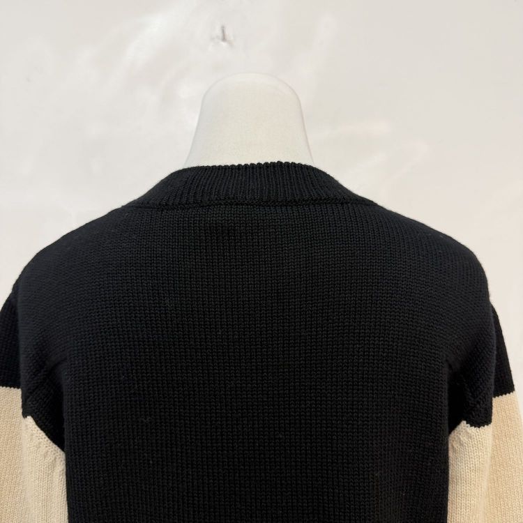 Dior Dior Colorblock Logo Knit Sweater Size S Size S / US 4 / IT 40 - 10 Thumbnail