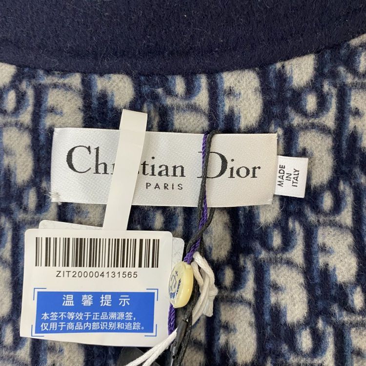 Dior Dior Oblique Lining Peacoat Size FR 38 Size S / US 4 / IT 40 - 3 Thumbnail