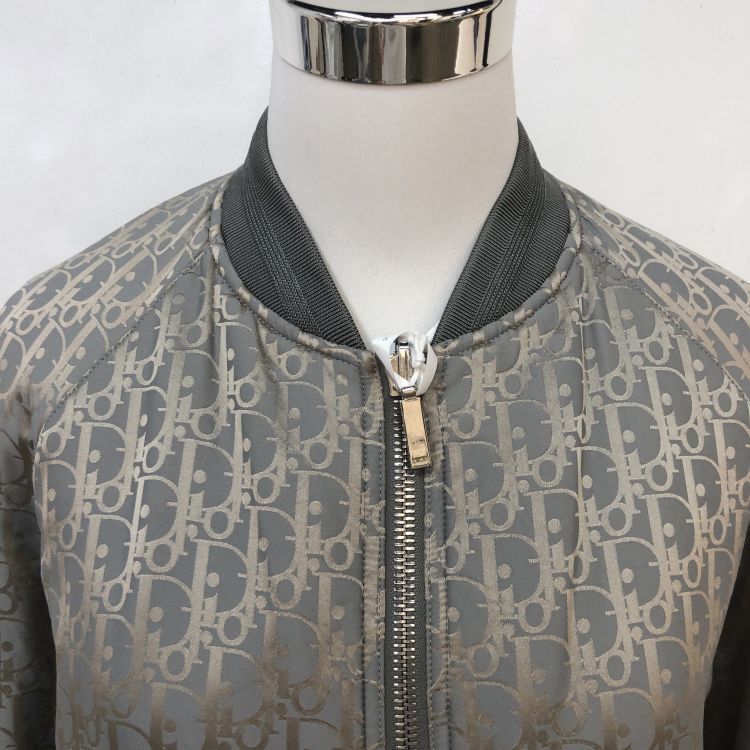 Dior Dior Oblique Reversible Bomber Jacket Size L Size US L / EU 52-54 / 3 - 7 Thumbnail