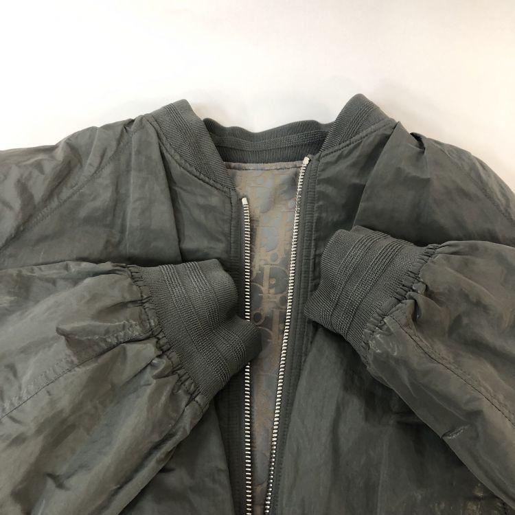 Dior Dior Oblique Reversible Bomber Jacket Size L Size US L / EU 52-54 / 3 - 12 Thumbnail