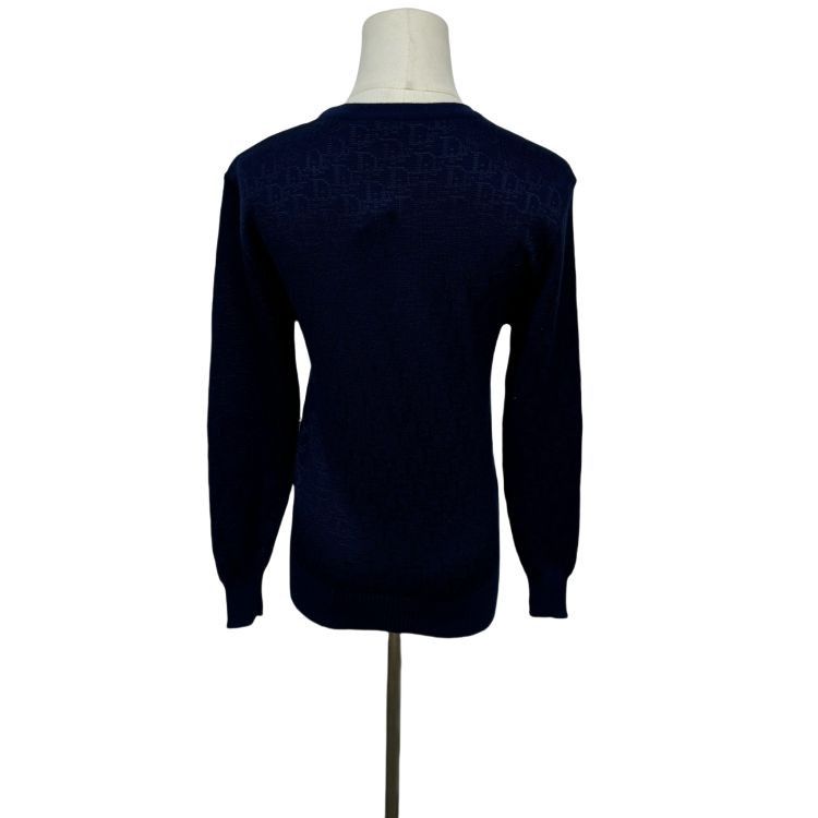 Dior Dior Monogram Knit Sweater Size L Size L / US 10 / IT 46 - 2 Thumbnail
