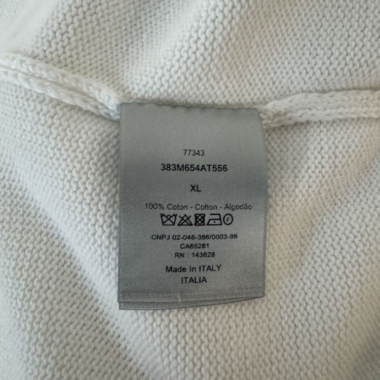 Dior Dior Cotton Knit Sweater Size XL Size US XL / EU 56 / 4 - 4 Thumbnail