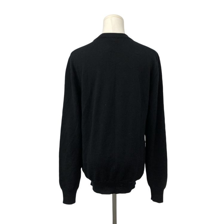 Dior Dior Houndstooth Logo Knit Sweater Size M Size US M / EU 48-50 / 2 - 2 Thumbnail