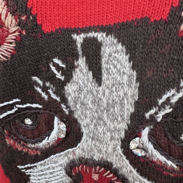 Gucci Gucci Boston Terrier Graphic Sweater Size XL Size US XL / EU 56 / 4 - 6 Thumbnail