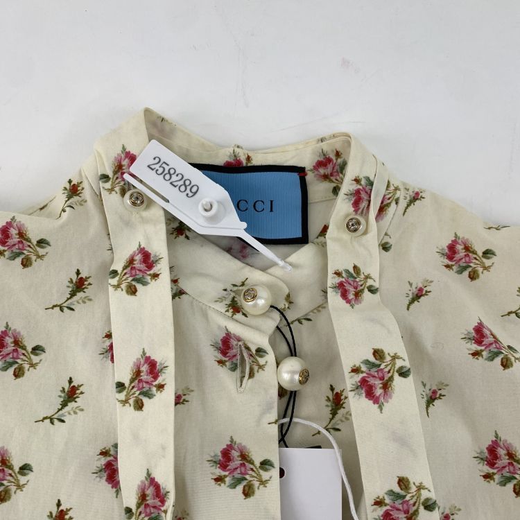 Gucci Gucci Floral Mini Dress Size 38 Size XS / US 0-2 / IT 36-38 - 8 Thumbnail
