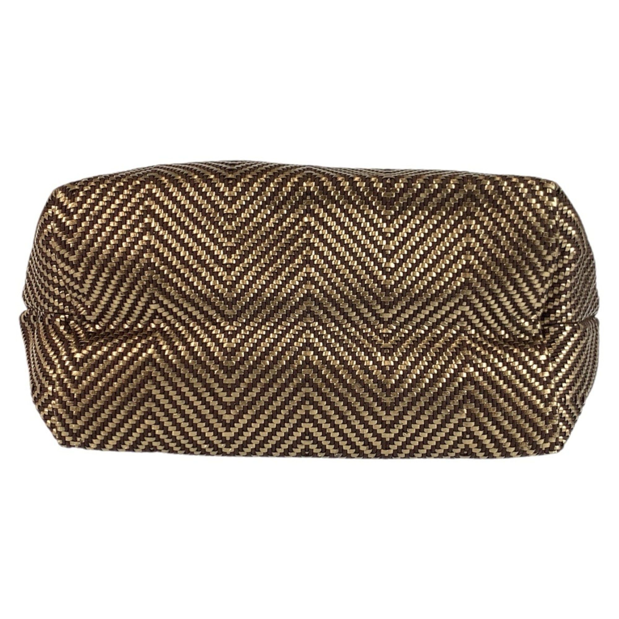 Hermes HERMES Cabas Chennai Brown Gold Polyester Leather Tote Bag Shoulder □L Stamp Women's Size ONE SIZE - 10 Thumbnail