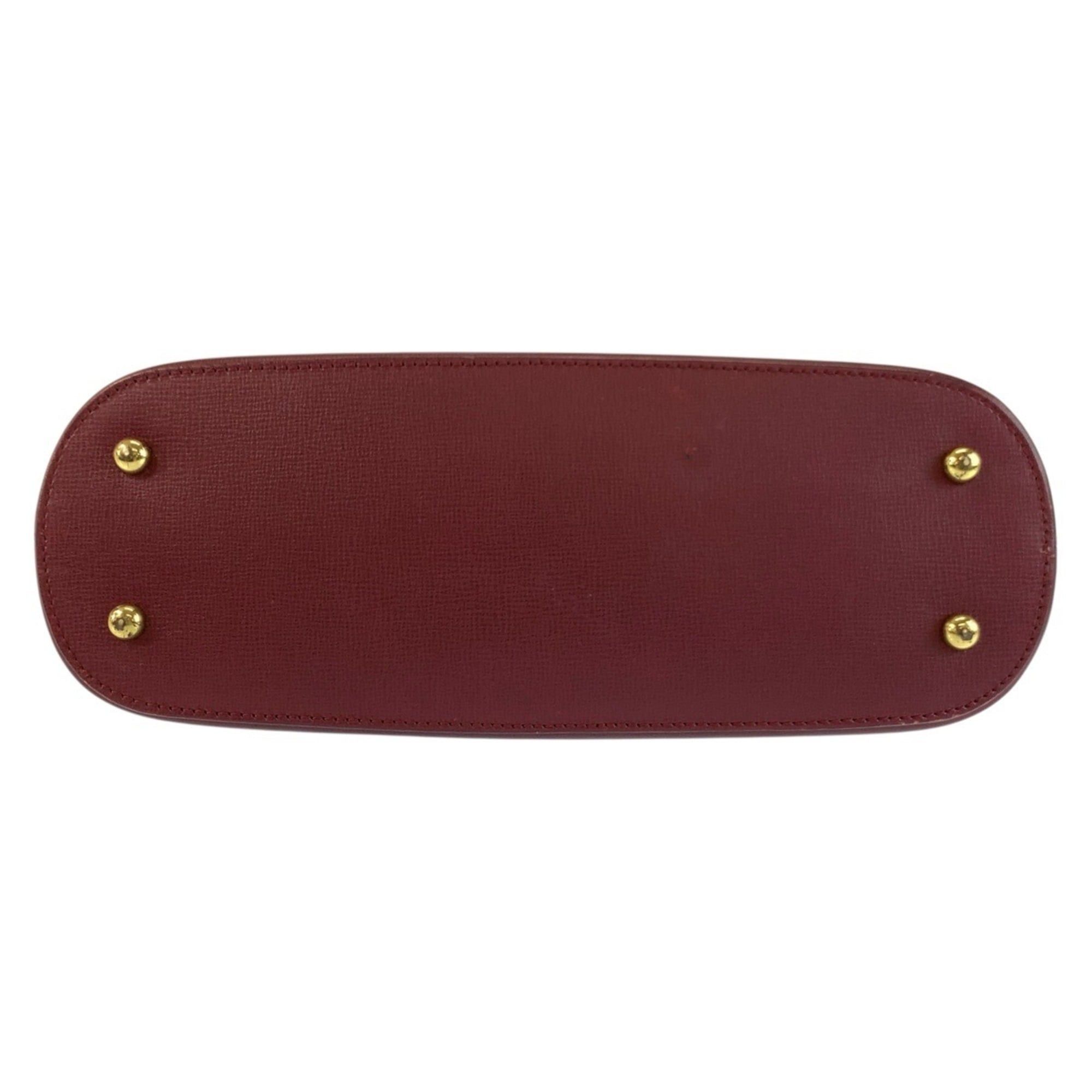 Cartier Cartier Must Line Bordeaux Gold Hardware Leather Shoulder Bag for Women Size ONE SIZE - 9 Thumbnail