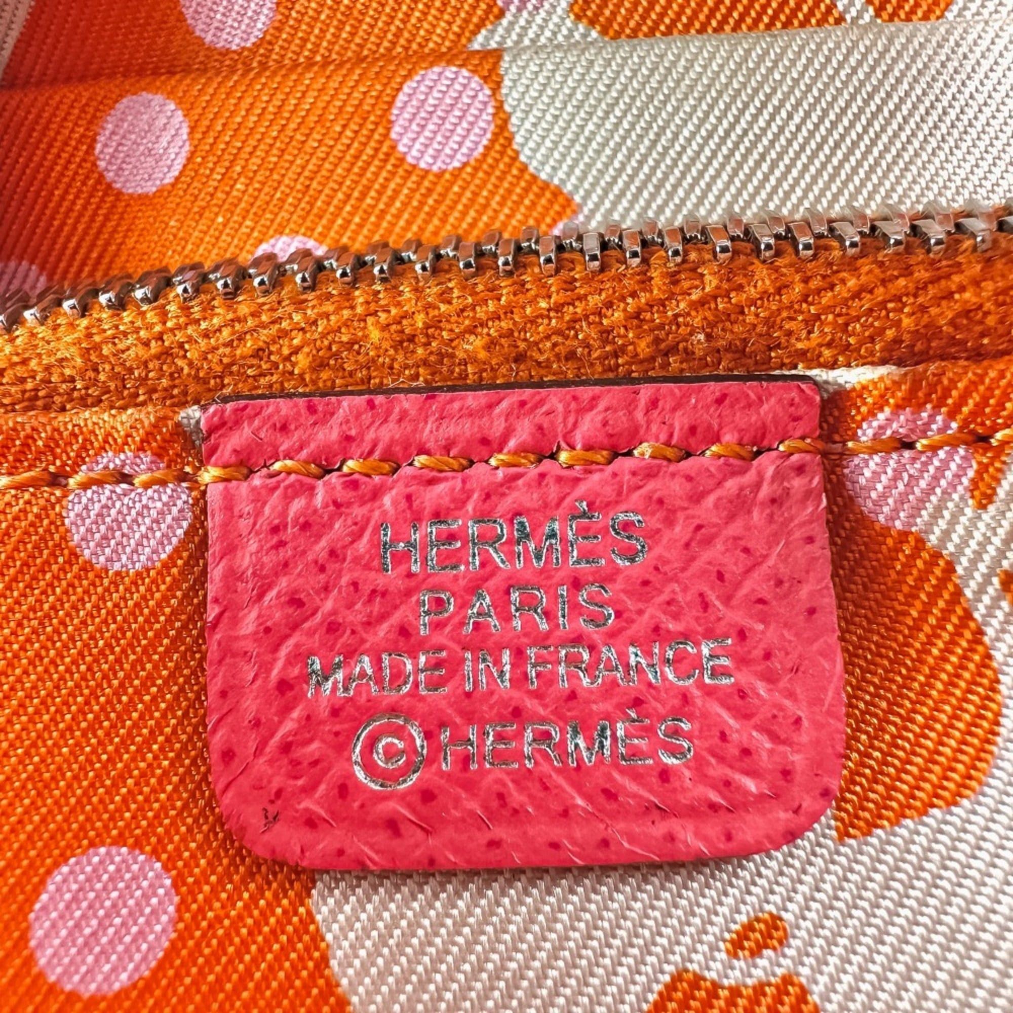 Hermes Hermes Azap Compact Silk In Leather Wallet, Rose Azalee Pink, C Stamp, Women's. Size ONE SIZE - 8 Thumbnail
