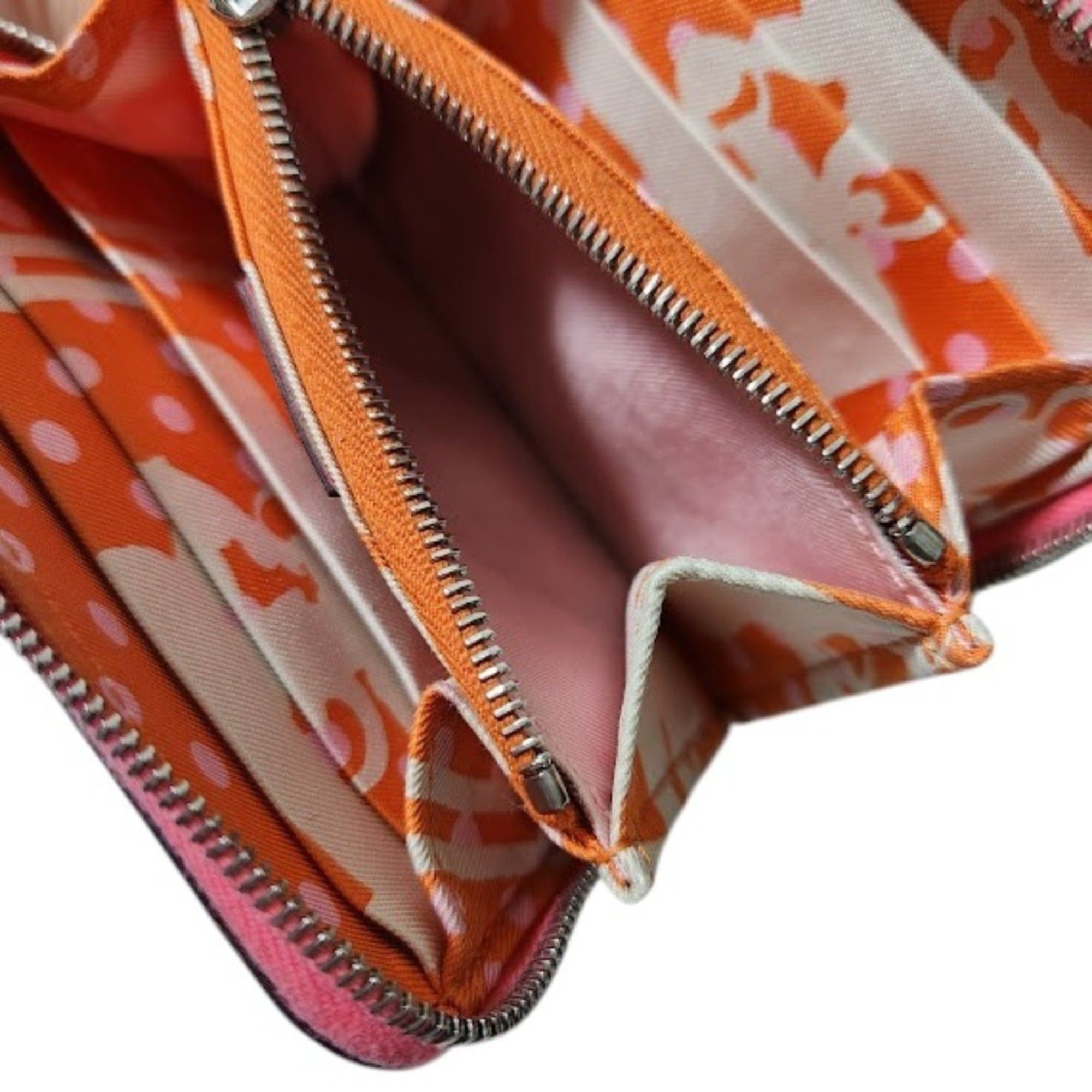 Hermes Hermes Azap Compact Silk In Leather Wallet, Rose Azalee Pink, C Stamp, Women's. Size ONE SIZE - 13 Thumbnail