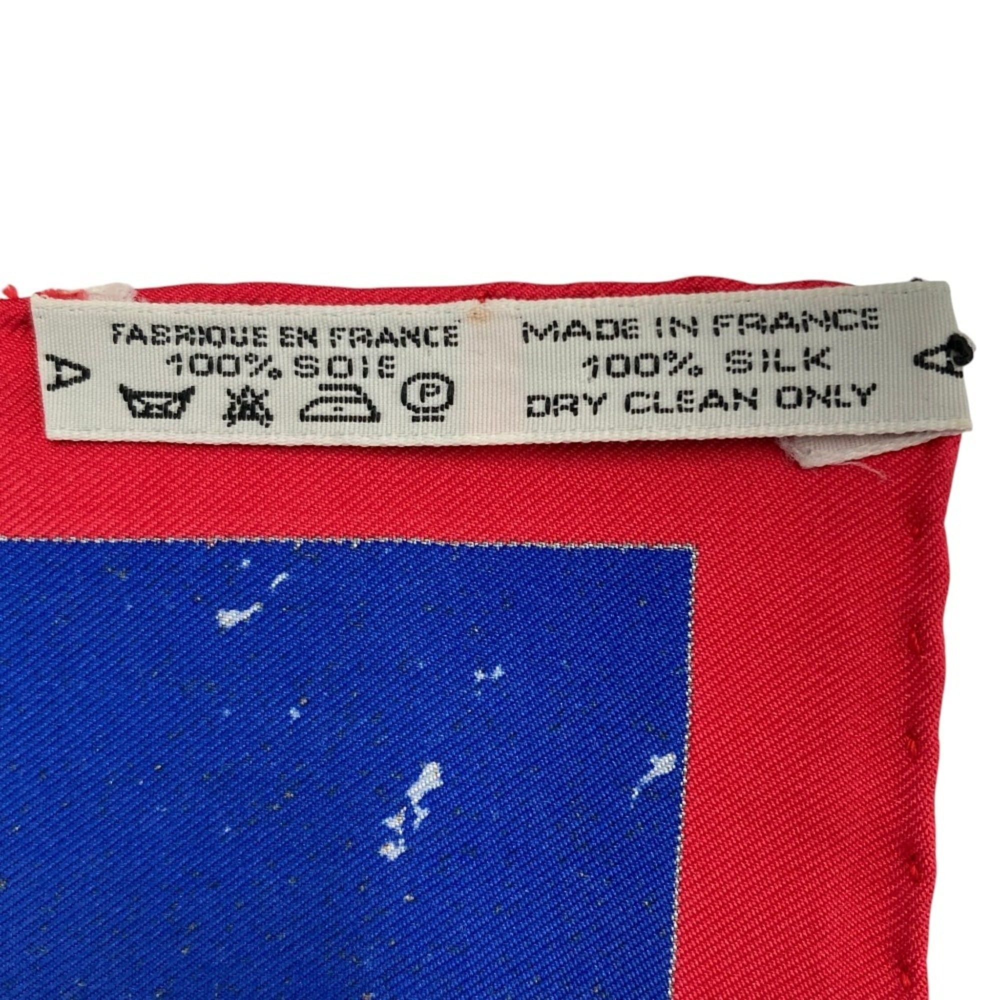 Hermes Hermes Carre 90 PIERRES d' ORIENT et OCCIDENT (Oriental Stones and Western Stonework) Silk Scarf, Red, Women's Size ONE SIZE - 5 Thumbnail