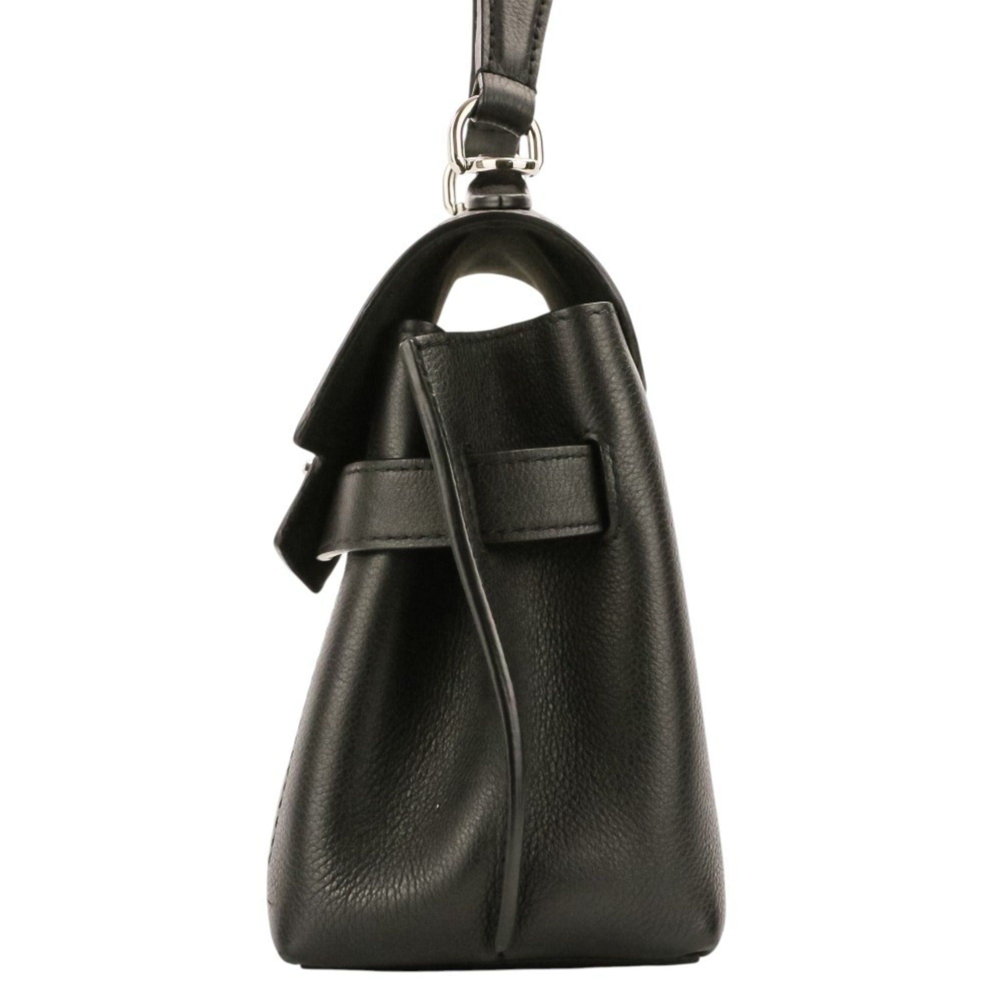 Louis Vuitton Louis Vuitton Lockme Ever MINI 2-way Leather Handbag/Shoulder Bag M20997 Black Women's Size ONE SIZE - 4 Thumbnail