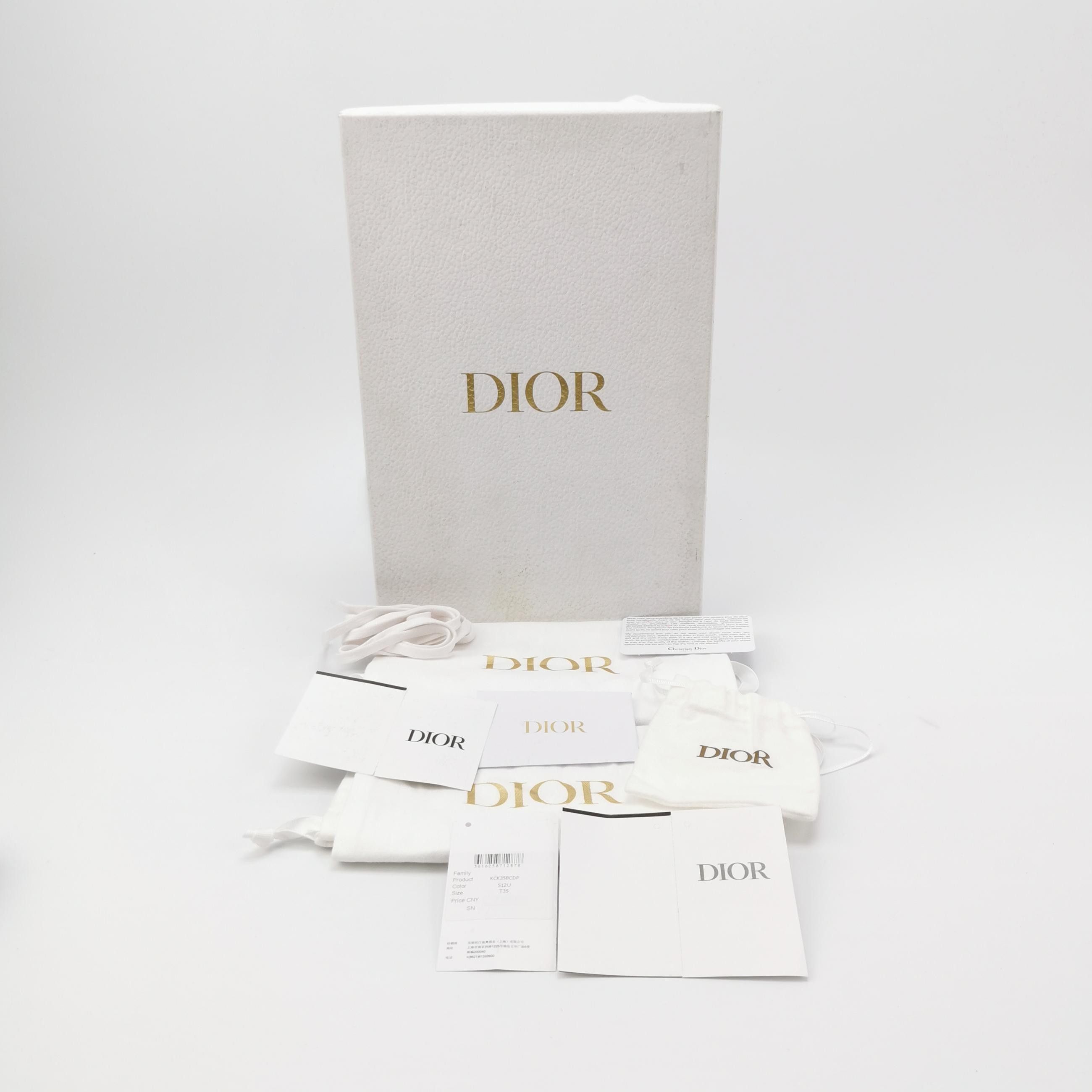 Dior Dior Women 5 Lowtop Sneakers Size US 5 / IT 35 - 7 Thumbnail