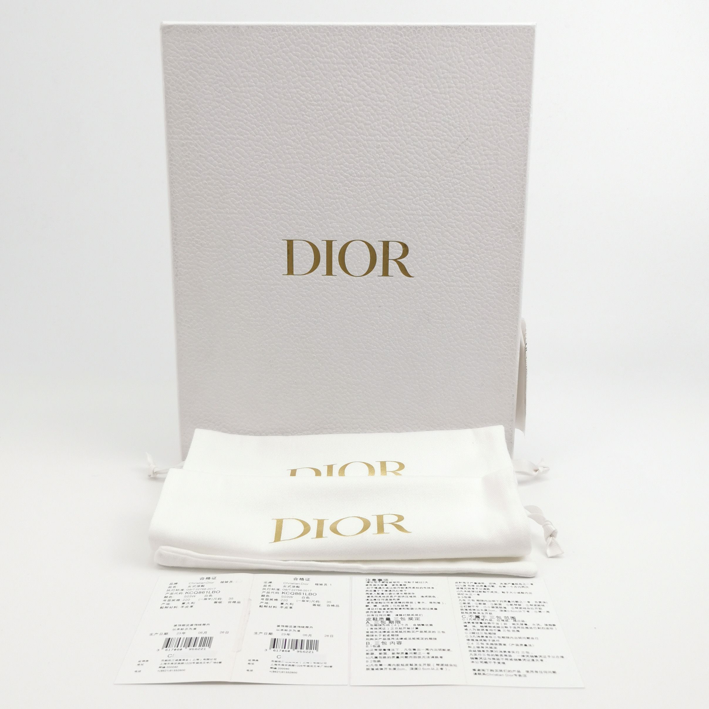 Dior Dior Women 5 Sandals Size US 5 / IT 35 - 6 Thumbnail