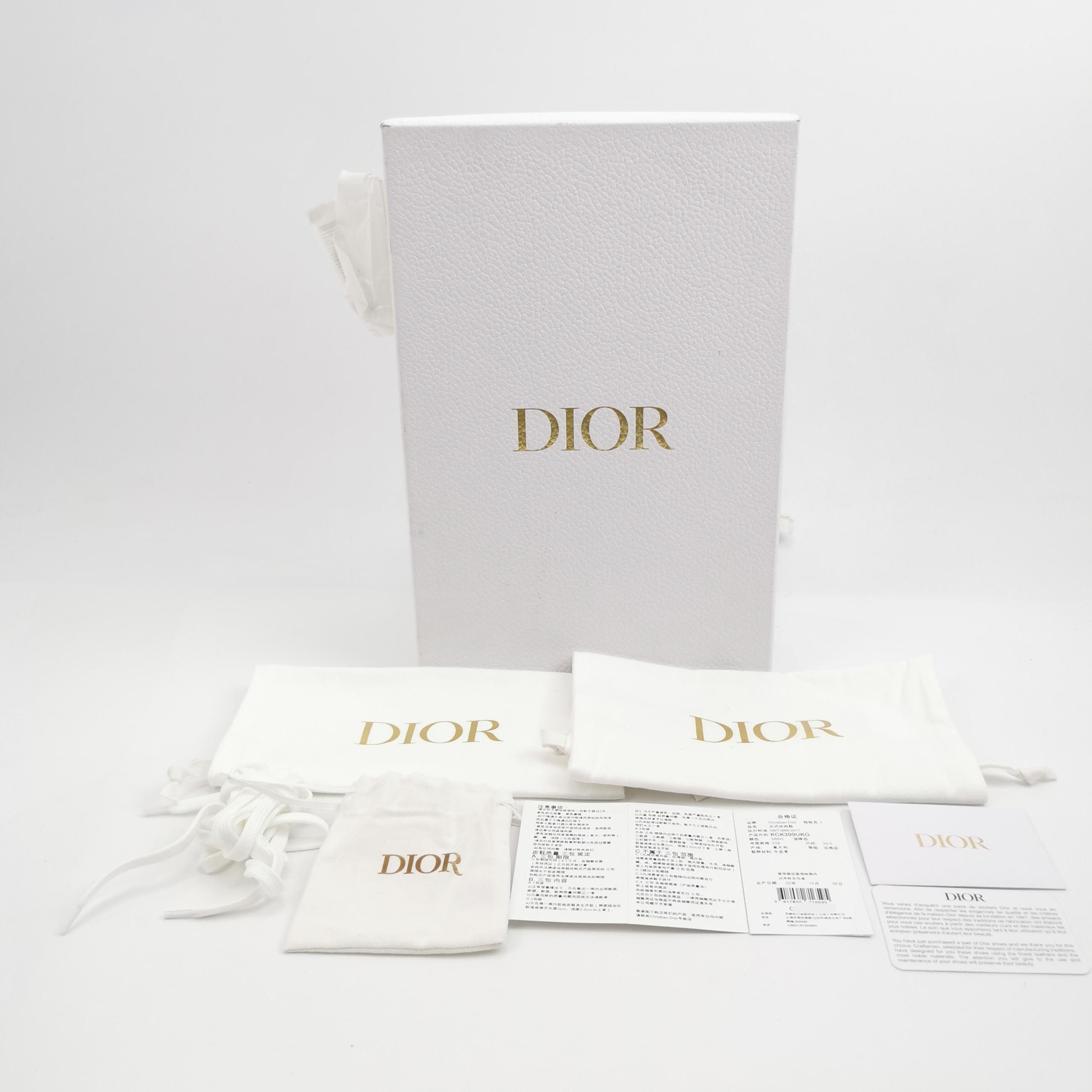 Dior Dior Women 5-5 Lowtop Sneakers Size US 5.5 / IT 35.5 - 6 Thumbnail