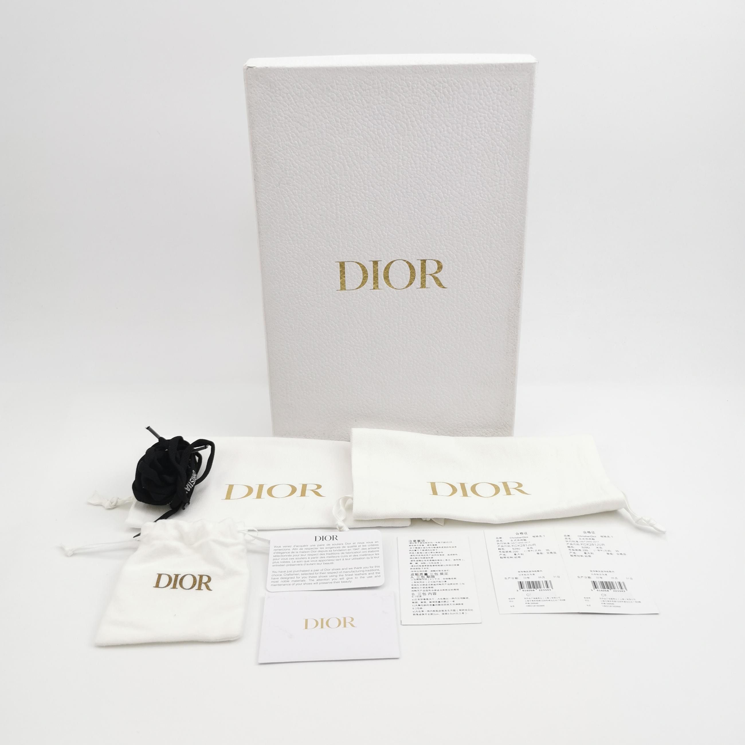 Dior Dior Women 5 Lowtop Sneakers Size US 5 / IT 35 - 6 Thumbnail