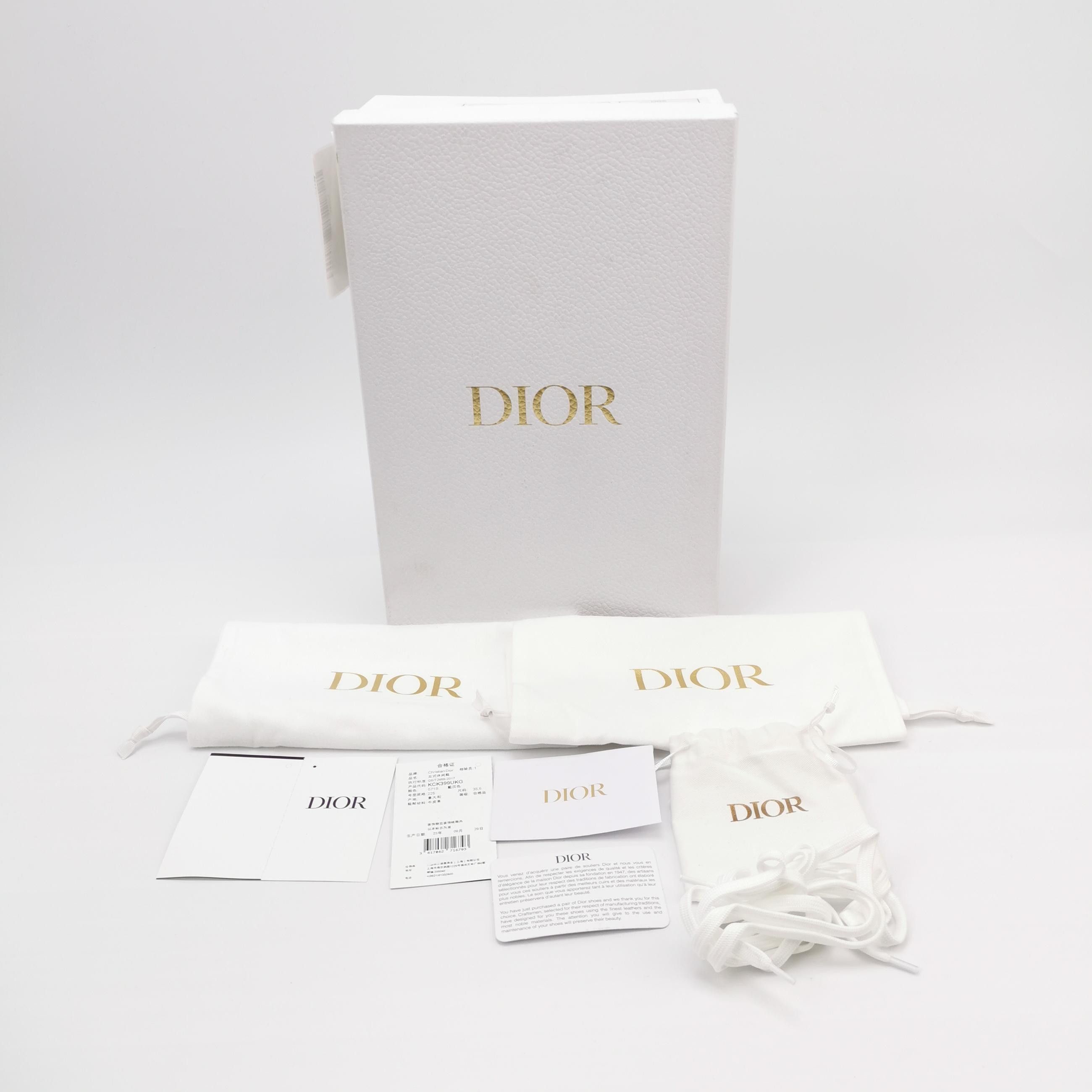 Dior Dior Women 5-5 Lowtop Sneakers Size US 5.5 / IT 35.5 - 6 Thumbnail