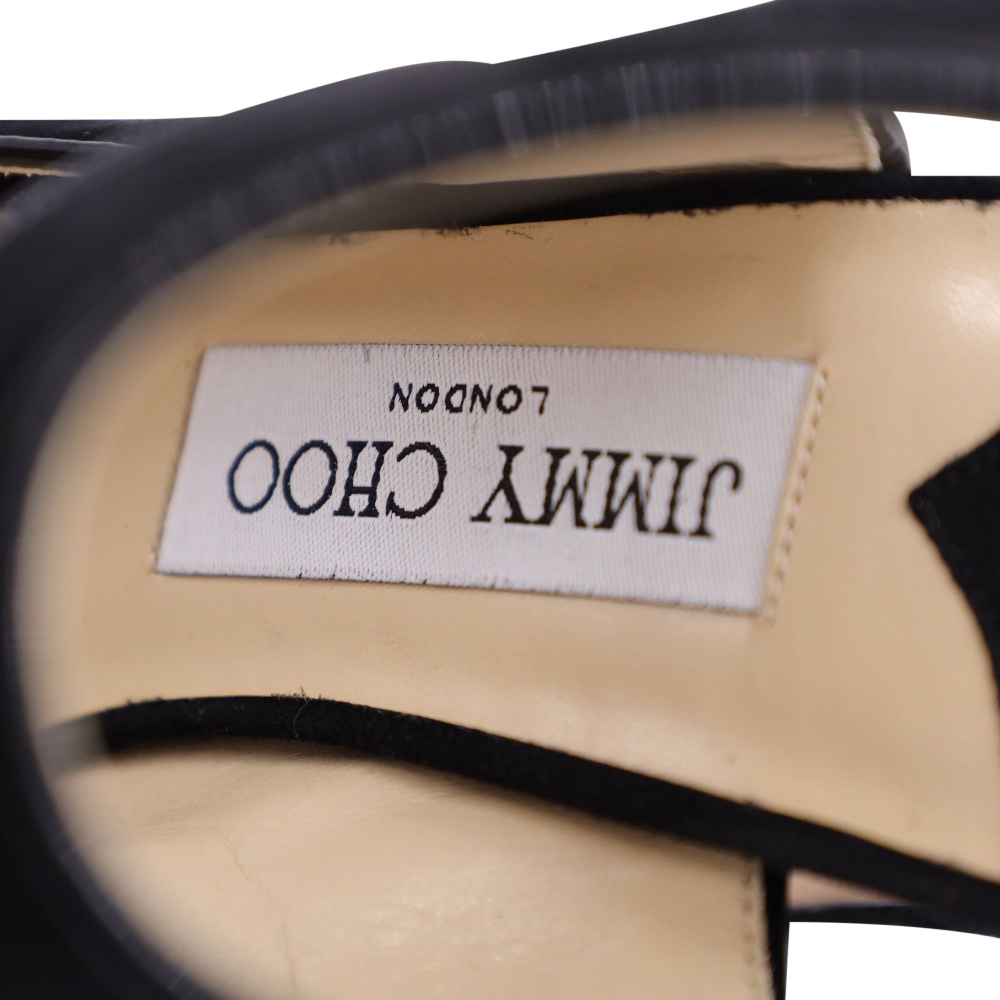 Jimmy Choo Jimmy Choo Mazey 100 Pumps in Black Suede Size US 9 / IT 39 - 6 Thumbnail