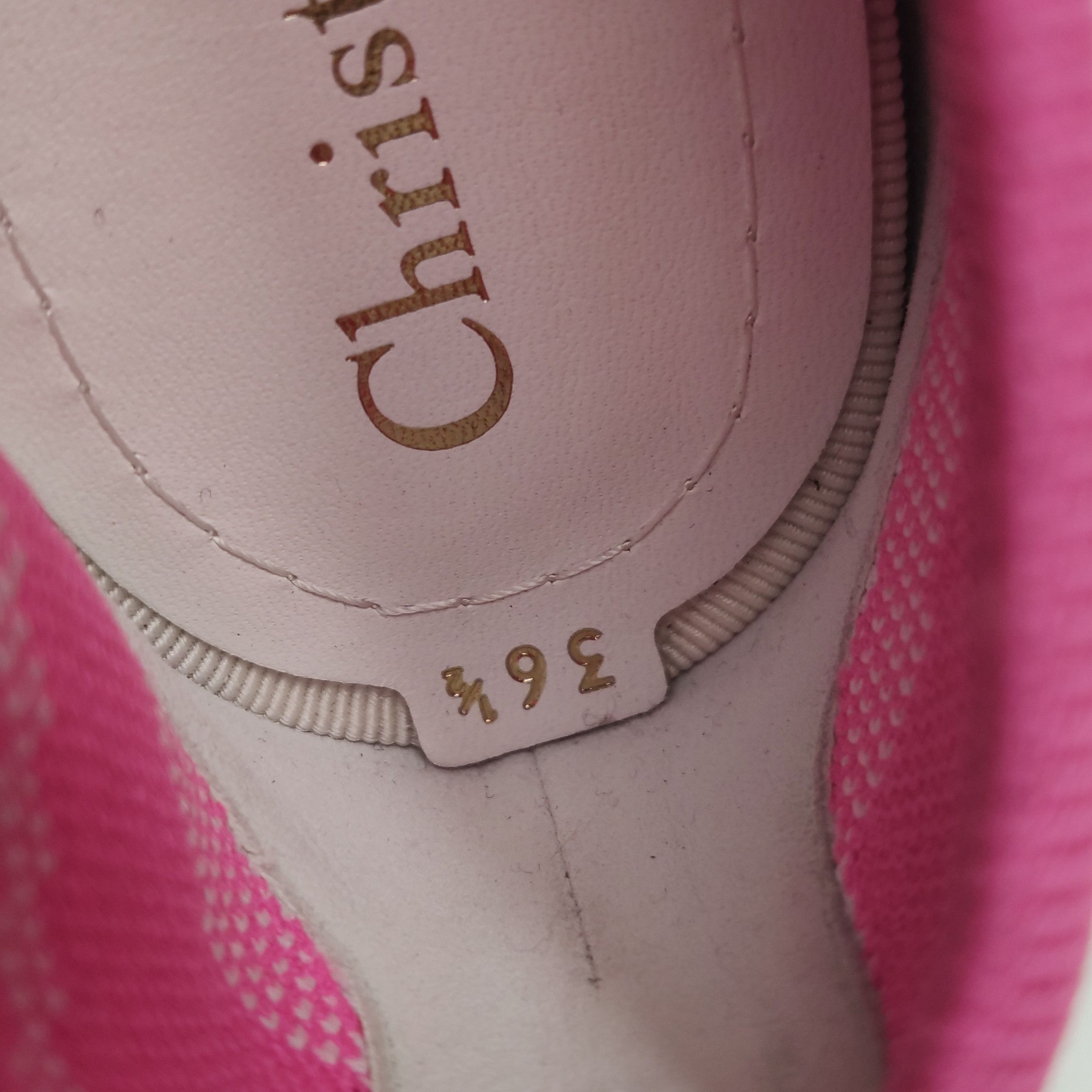 Dior Dior Women 6-5 Lowtop Sneakers Size US 6.5 / IT 36.5 - 8 Thumbnail