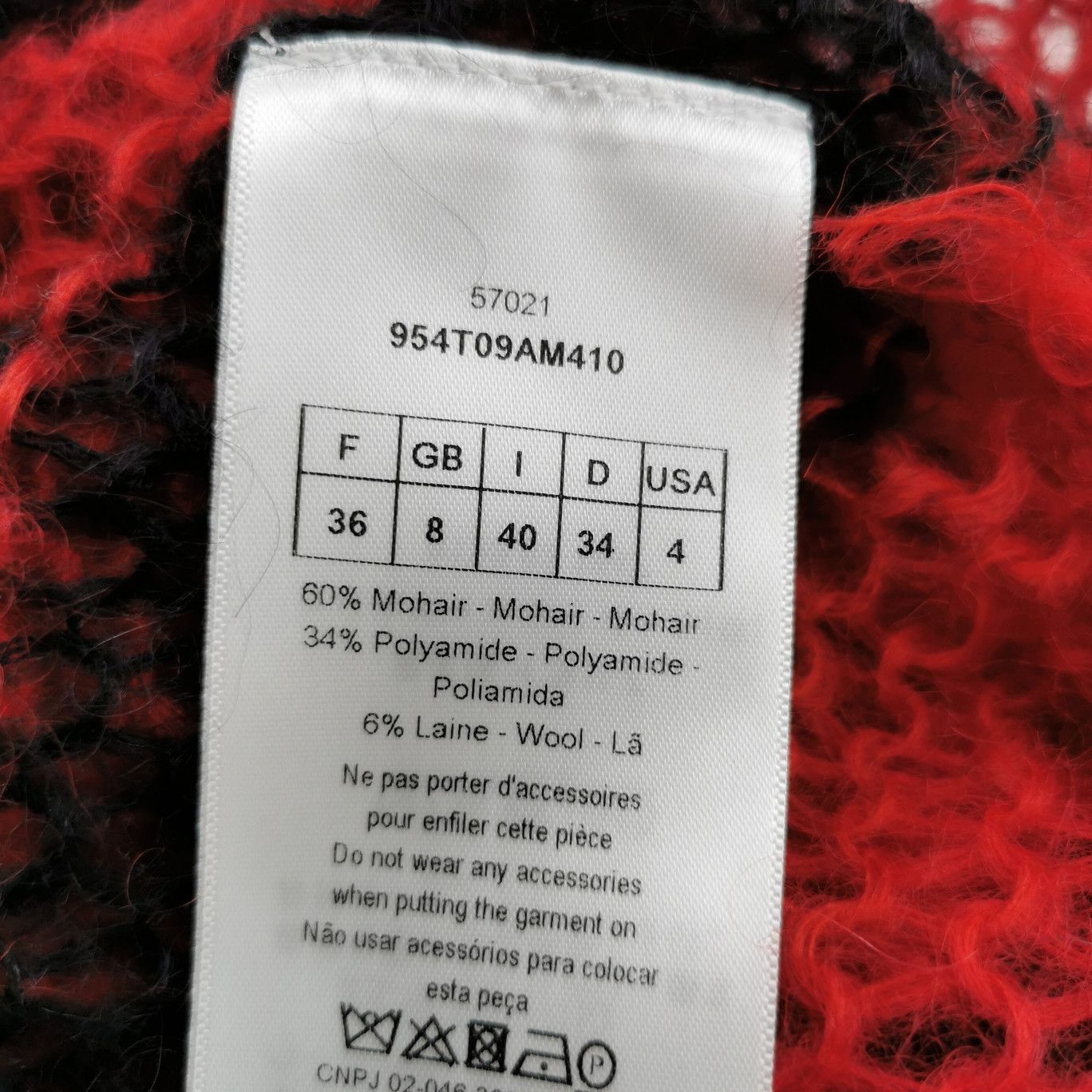 Dior Dior Women s Sweaters Size S / US 4 / IT 40 - 4 Thumbnail