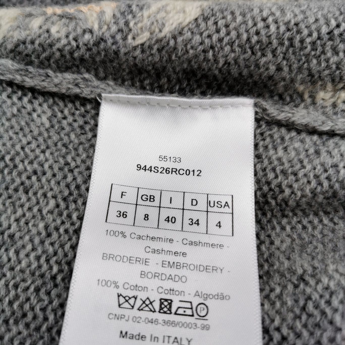 Dior Dior Women s Sweaters Size S / US 4 / IT 40 - 5 Thumbnail