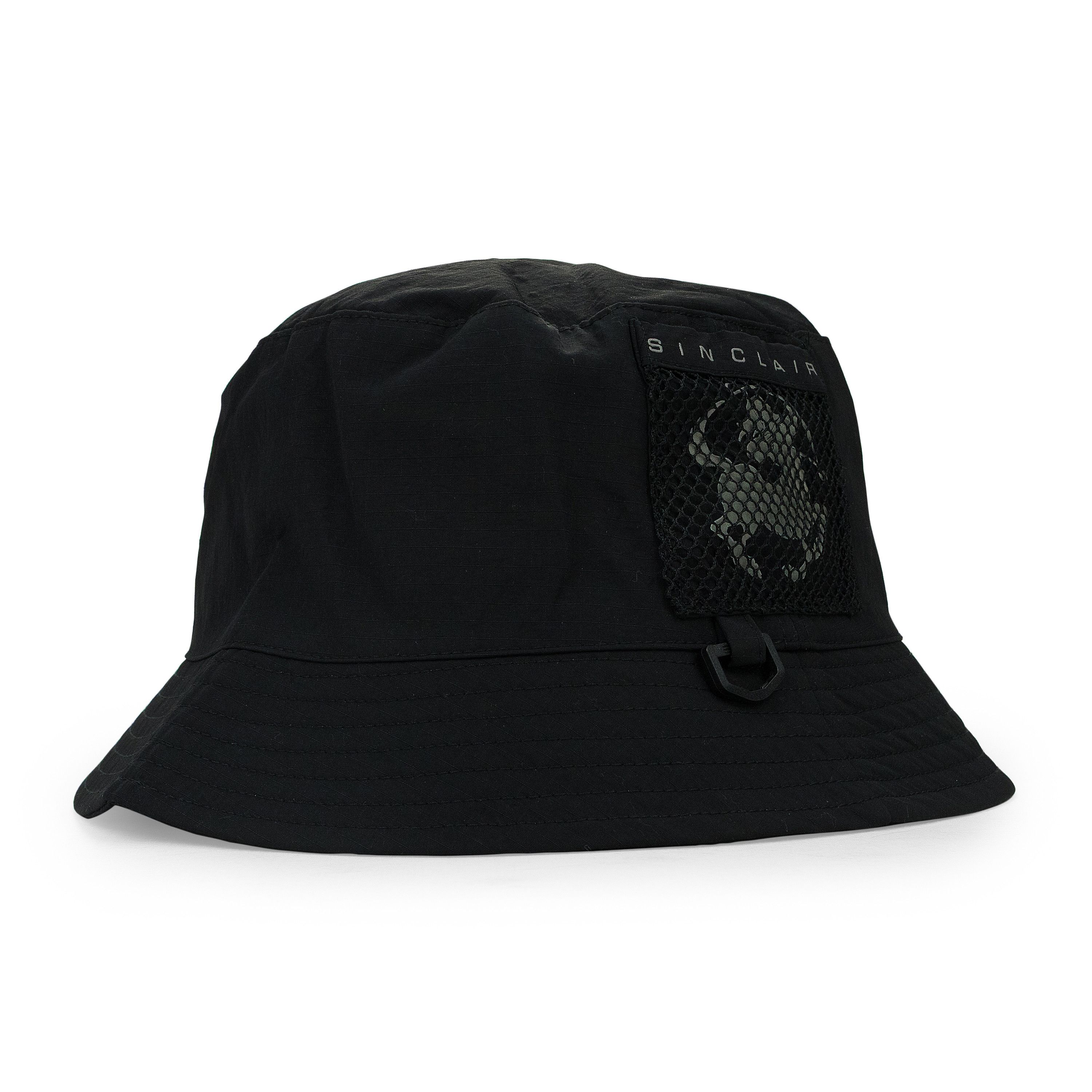 Sinclair Global Sinclair Global BLACK MESH POCKET BUCKET HAT SIZE XSS Size ONE SIZE - 3 Thumbnail