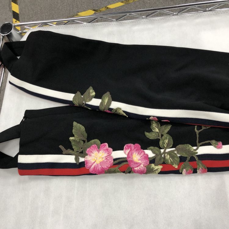 Gucci Gucci Floral Embroidered Stirrup Pants Size S Size 27" / US 4 / IT 40 - 8 Thumbnail