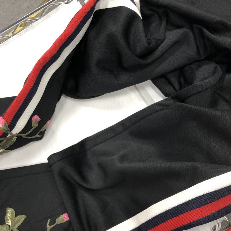 Gucci Gucci Floral Embroidered Stirrup Pants Size S Size 27" / US 4 / IT 40 - 9 Thumbnail