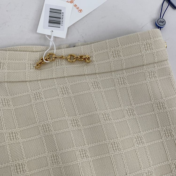 Gucci Gucci Beige Wool Blend Mini Skirt Size 40 Size 27" / US 4 / IT 40 - 6 Thumbnail