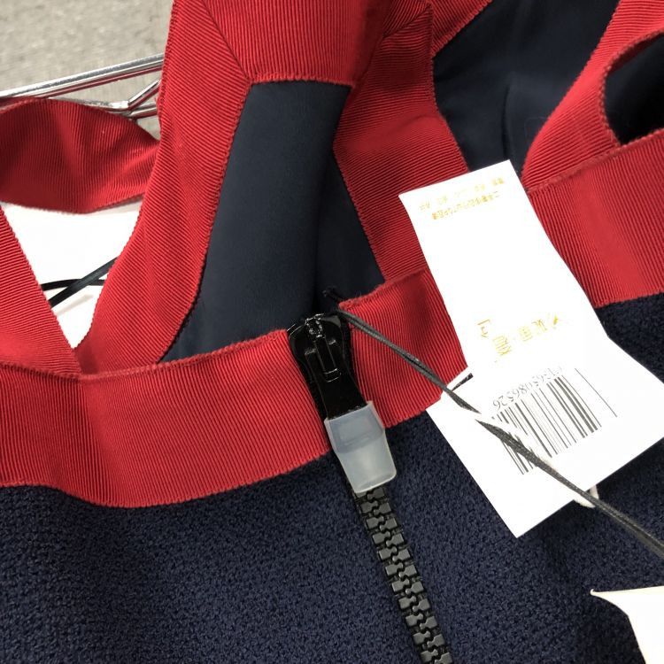 Gucci Gucci Navy Contrast Trim Dress Size 42 Size M / US 6-8 / IT 42-44 - 9 Thumbnail