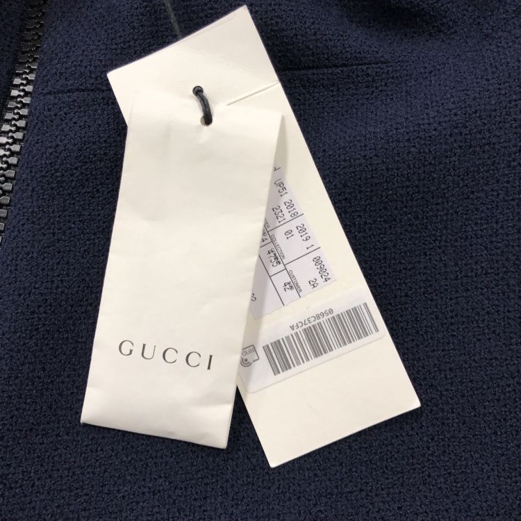 Gucci Gucci Navy Contrast Trim Dress Size 42 Size M / US 6-8 / IT 42-44 - 5 Thumbnail