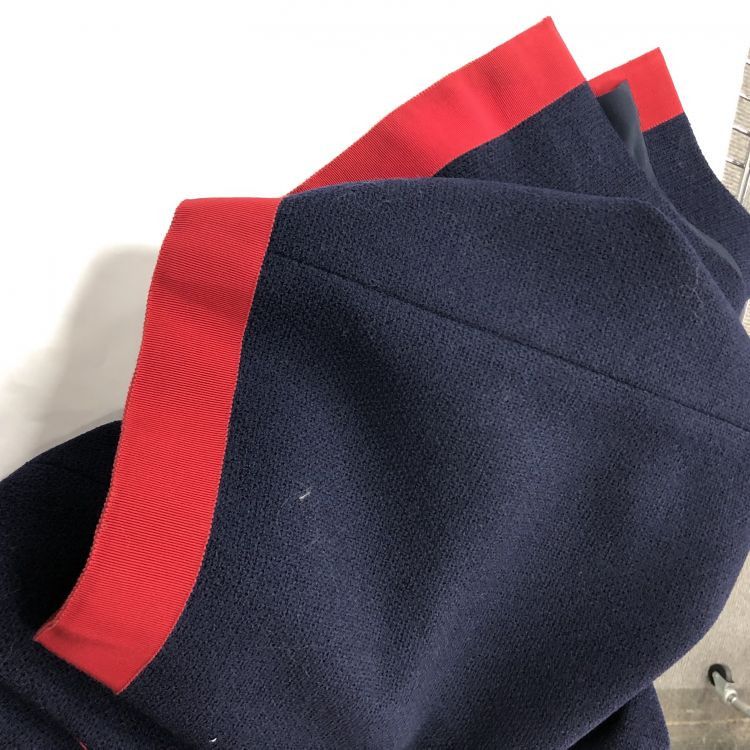 Gucci Gucci Navy Contrast Trim Dress Size 42 Size M / US 6-8 / IT 42-44 - 8 Thumbnail