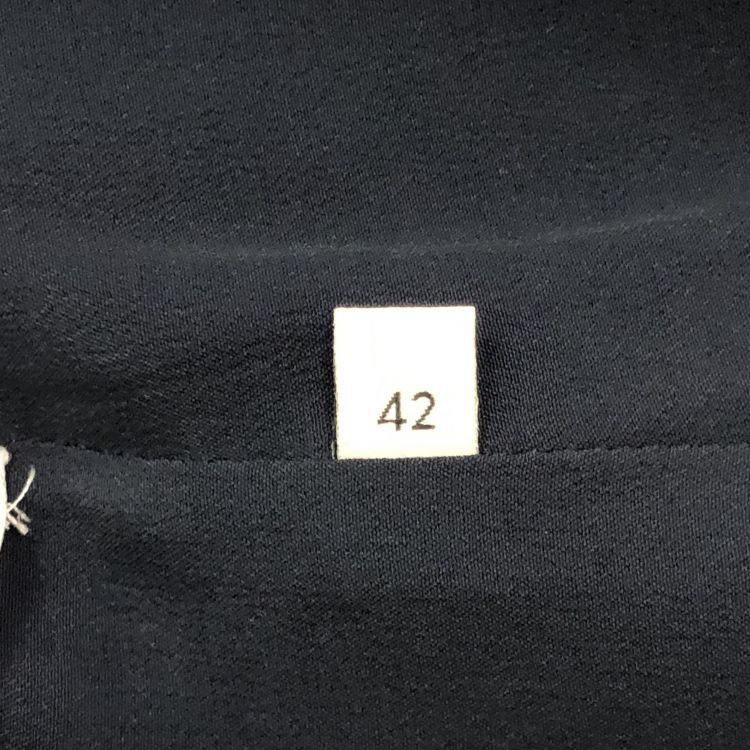 Gucci Gucci Navy Contrast Trim Dress Size 42 Size M / US 6-8 / IT 42-44 - 3 Thumbnail