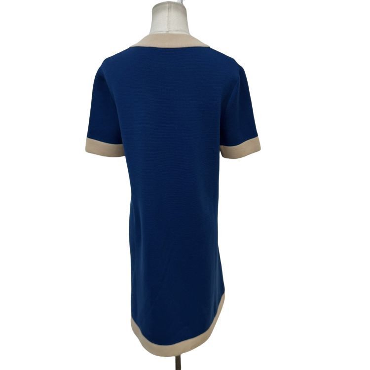 Gucci Gucci Blue Wool Logo Mini Dress Size M Size M / US 6-8 / IT 42-44 - 2 Thumbnail
