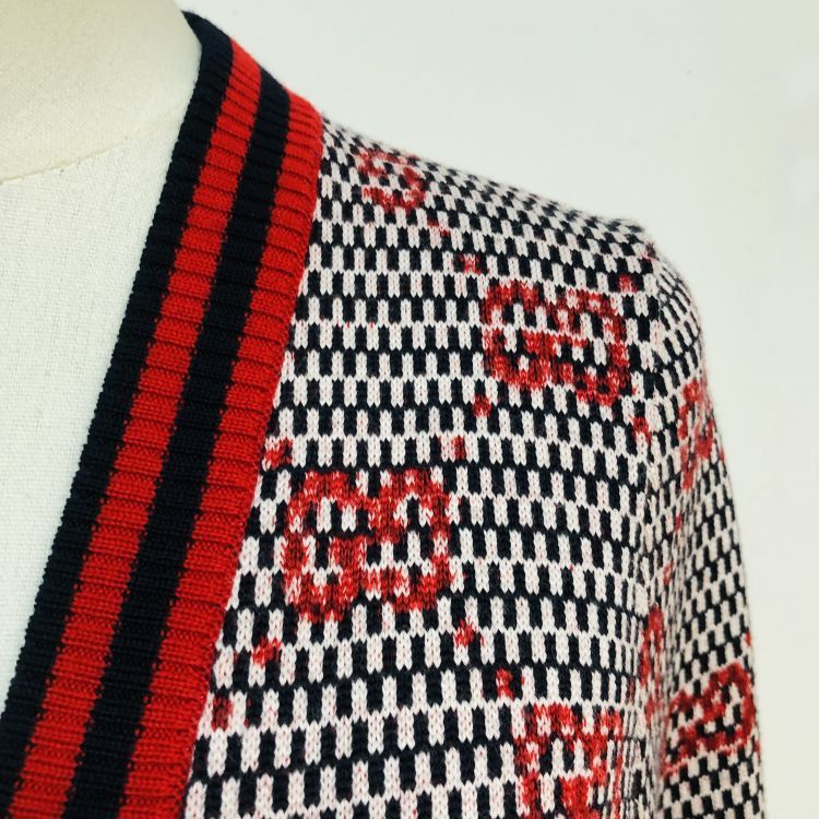 Gucci Gucci GG Pattern Cardigan Size S Size US S / EU 44-46 / 1 - 6 Thumbnail