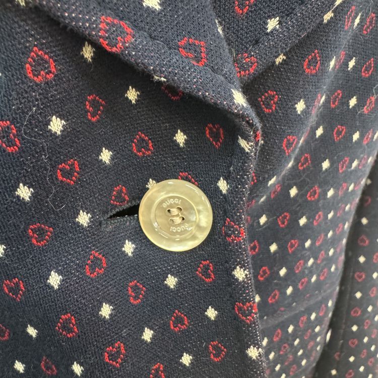 Gucci Gucci Heart Print Blazer Size 42 Size M / US 6-8 / IT 42-44 - 7 Thumbnail