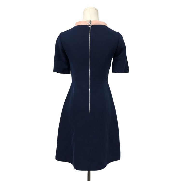 Gucci Gucci Contrast Collar Mini Dress Size 38 Size XS / US 0-2 / IT 36-38 - 2 Thumbnail