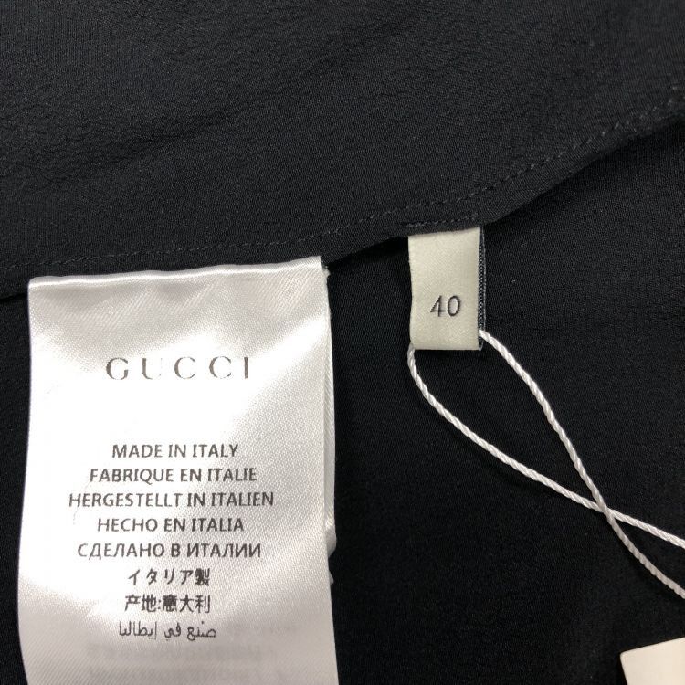 Gucci Gucci Silk Tie-Neck Blouse IT 40 Size S / US 4 / IT 40 - 3 Thumbnail
